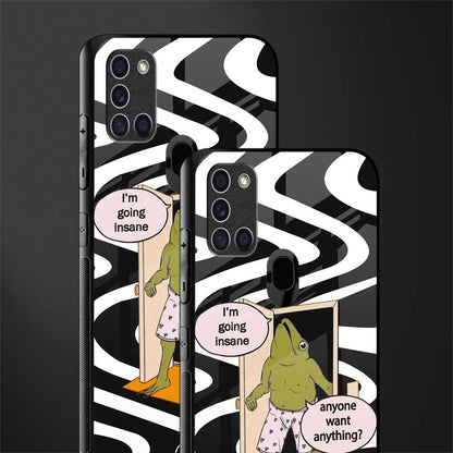 going insane glass case for samsung galaxy a21s image-2