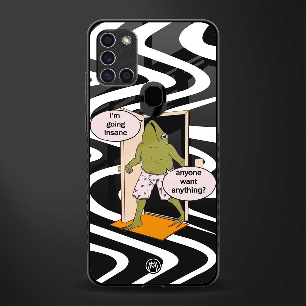 going insane glass case for samsung galaxy a21s image