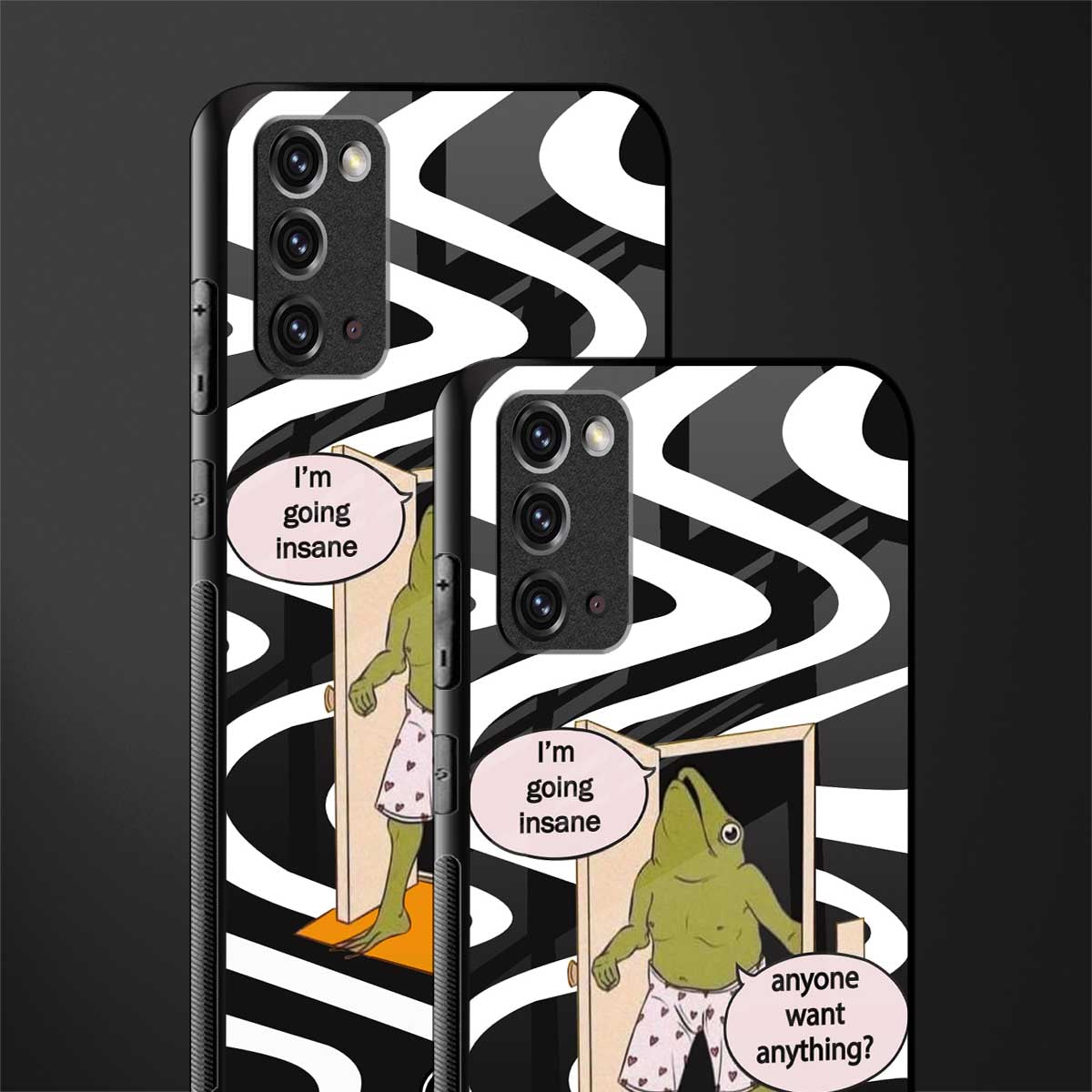 going insane glass case for samsung galaxy note 20 image-2