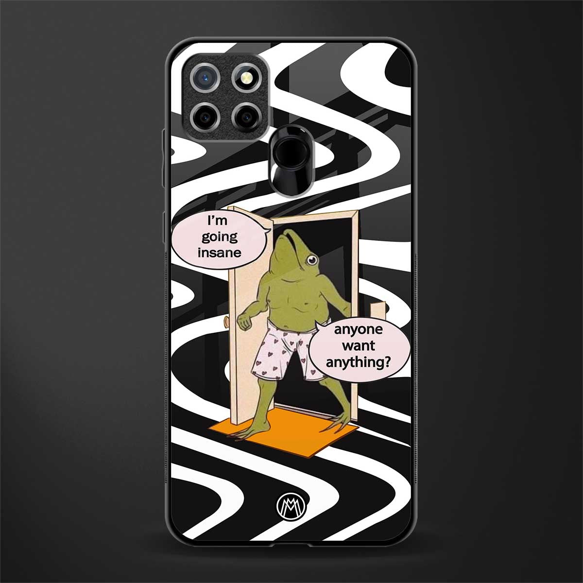 going insane glass case for realme narzo 20 image