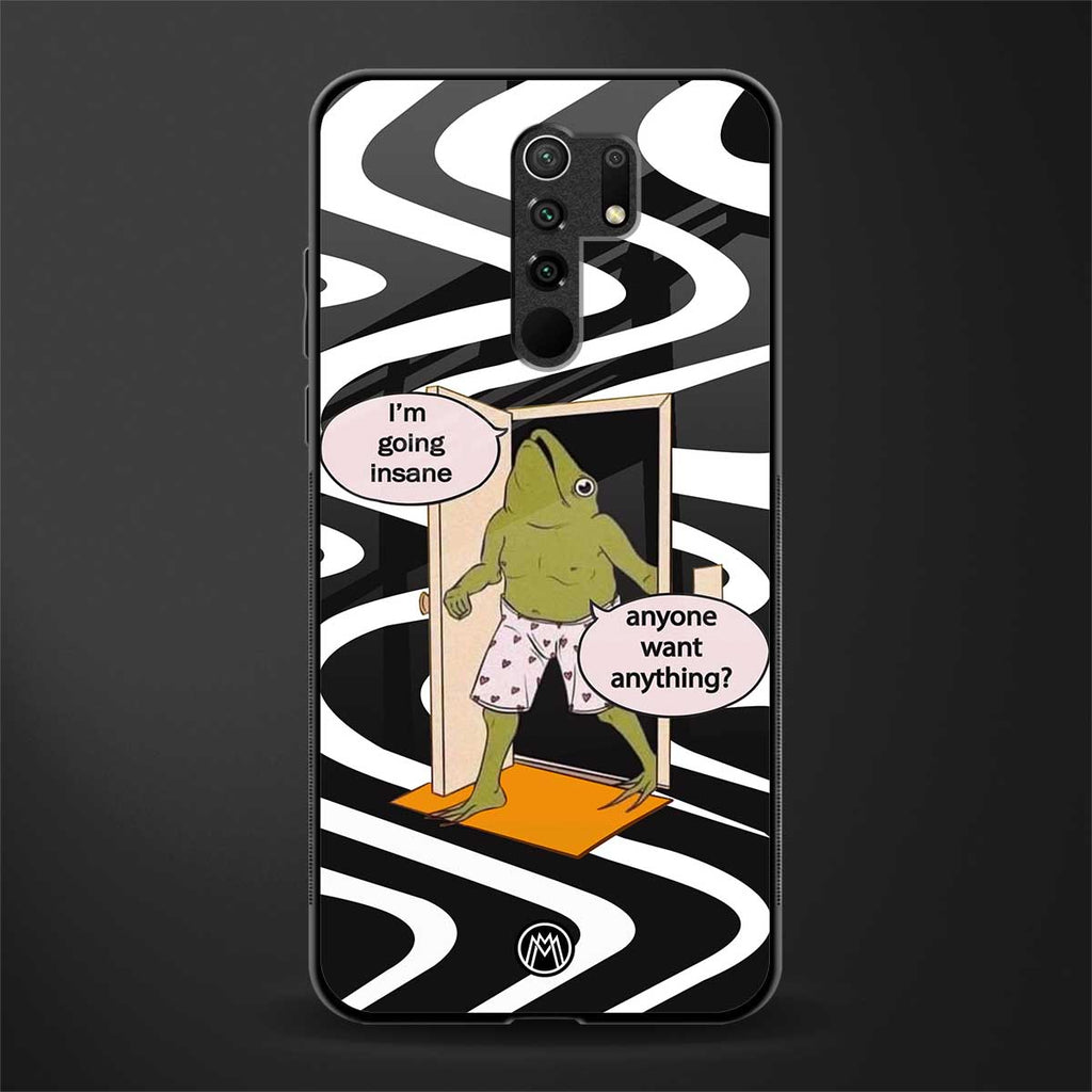 going insane glass case for poco m2 image