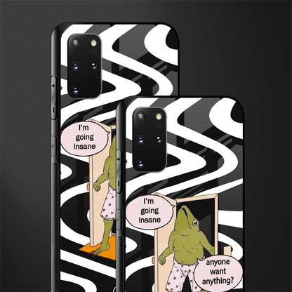 going insane glass case for samsung galaxy s20 plus image-2