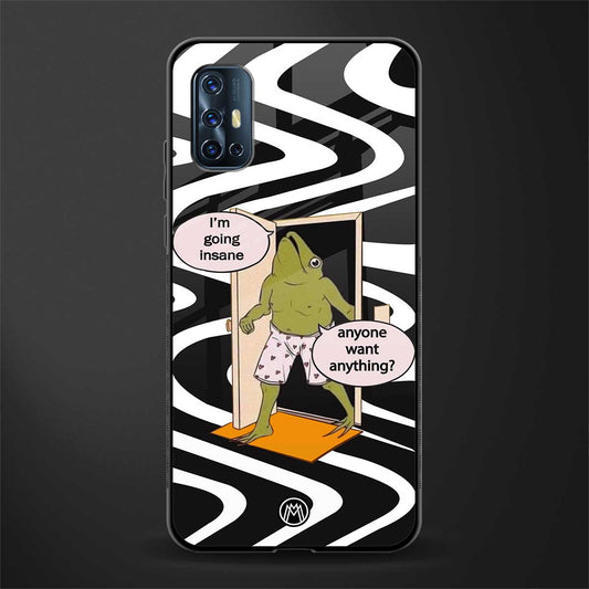 going insane glass case for vivo v17 image