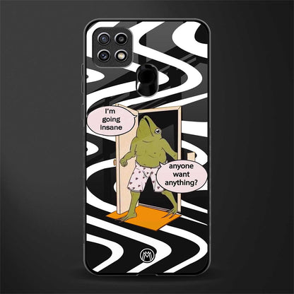 going insane glass case for oppo a15s image