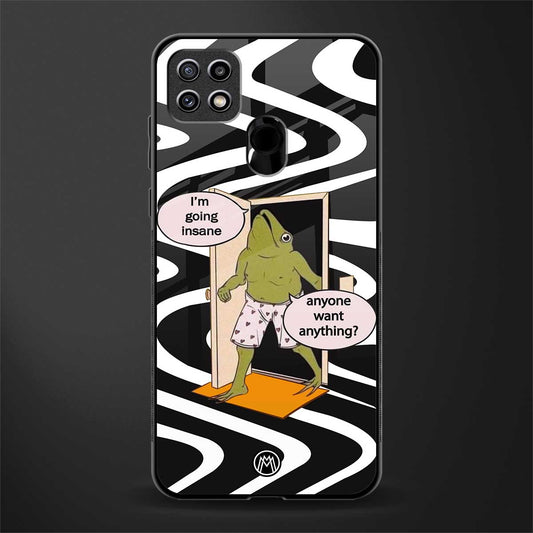 going insane glass case for oppo a15s image