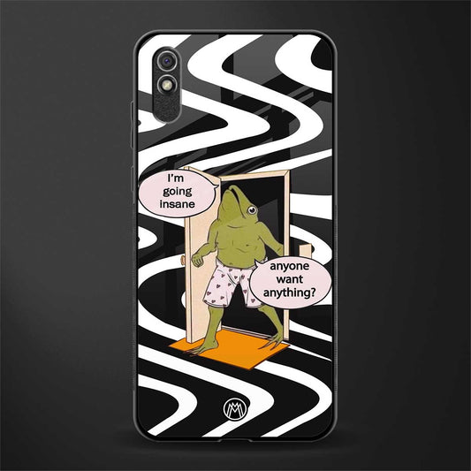 going insane glass case for redmi 9a image