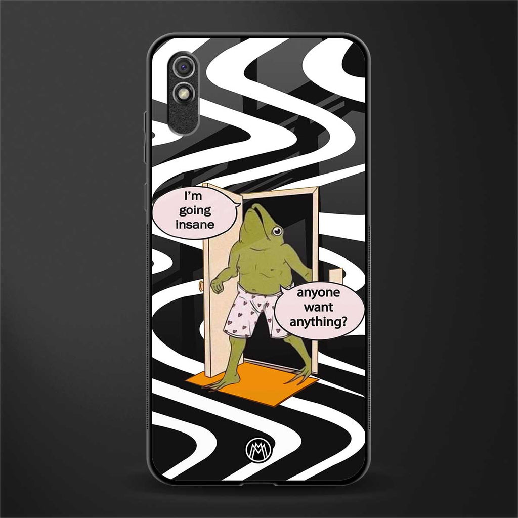 going insane glass case for redmi 9a image