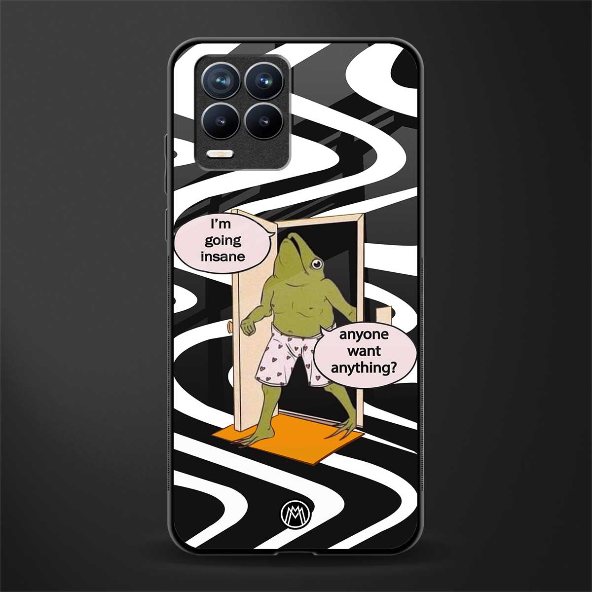 going insane glass case for realme 8 4g image