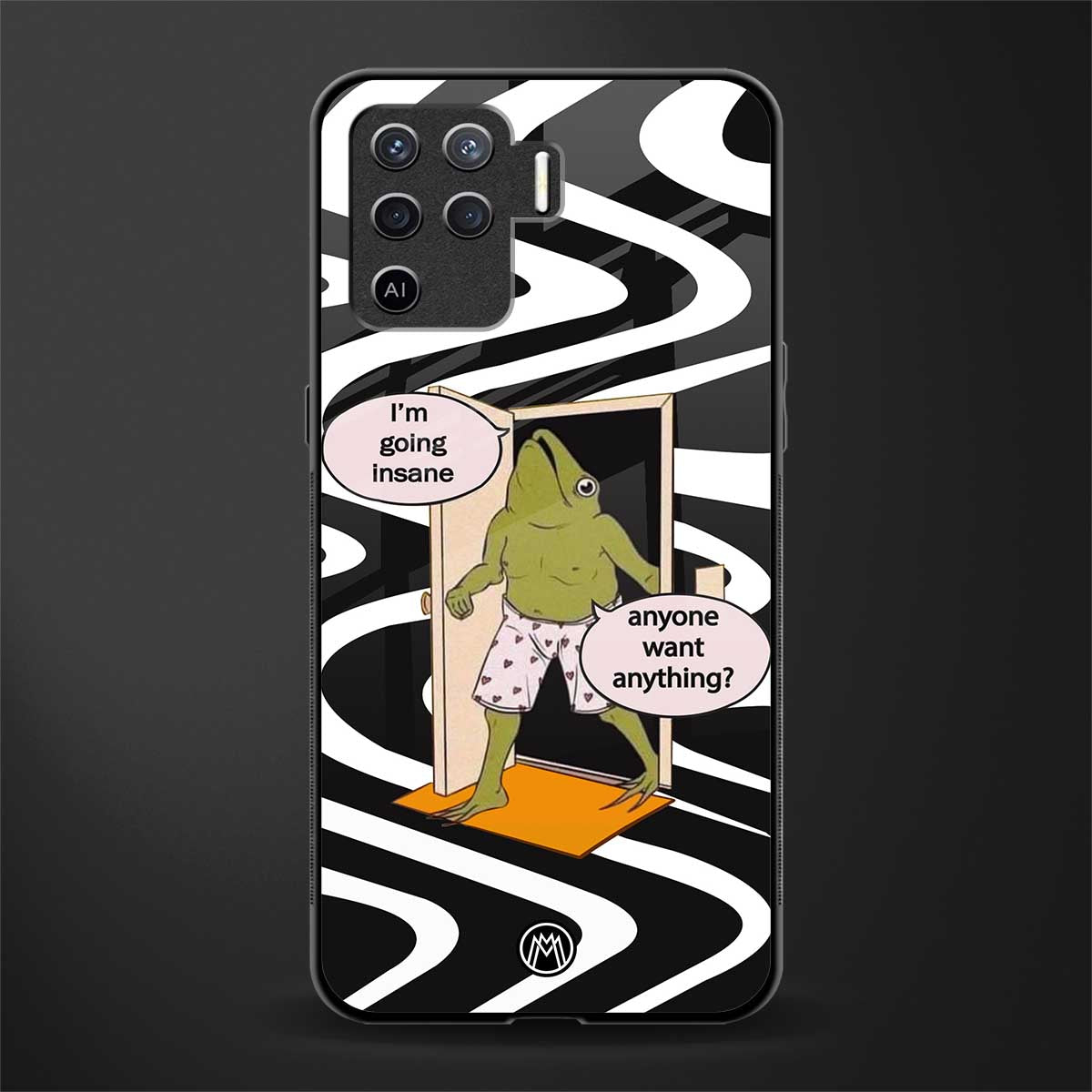 going insane glass case for oppo f19 pro image