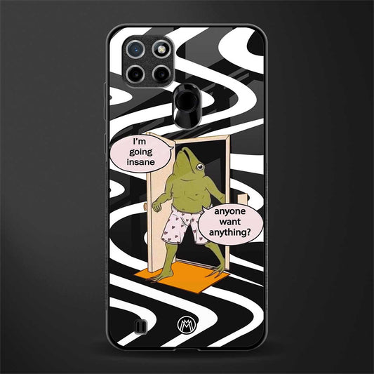 going insane glass case for realme c21 image