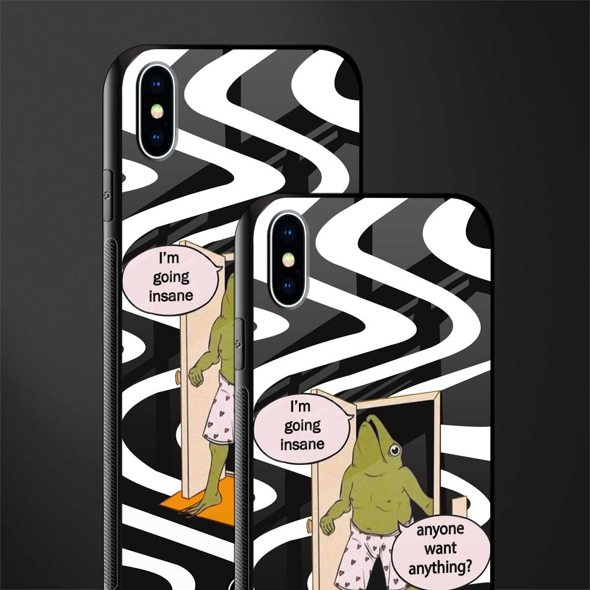 going insane glass case for iphone xs max image-2