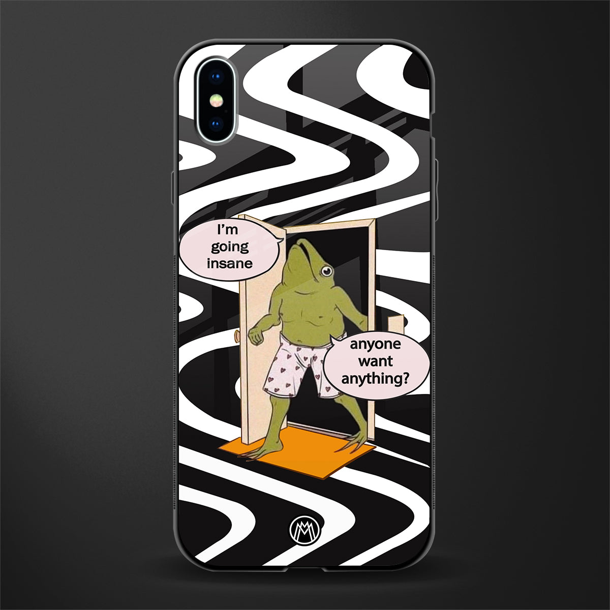 going insane glass case for iphone xs max image