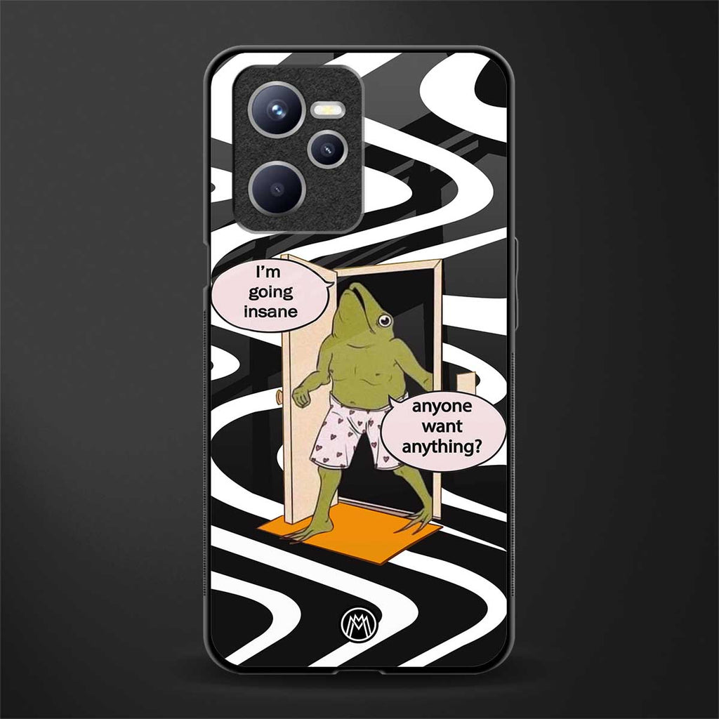 going insane glass case for realme c35 image