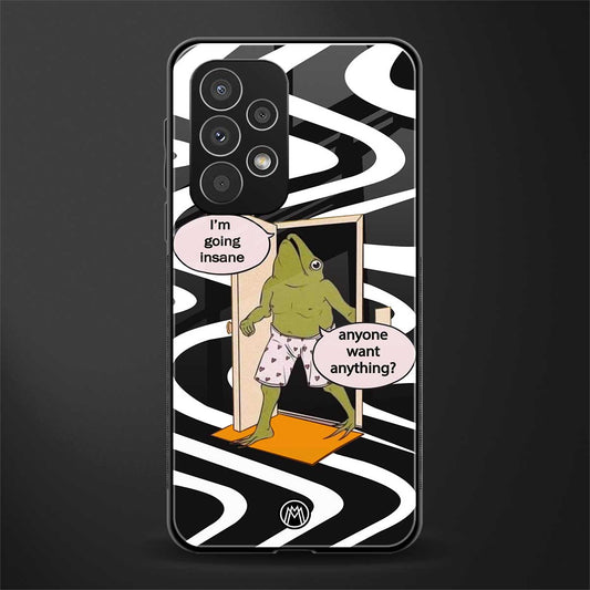 going insane back phone cover | glass case for samsung galaxy a23