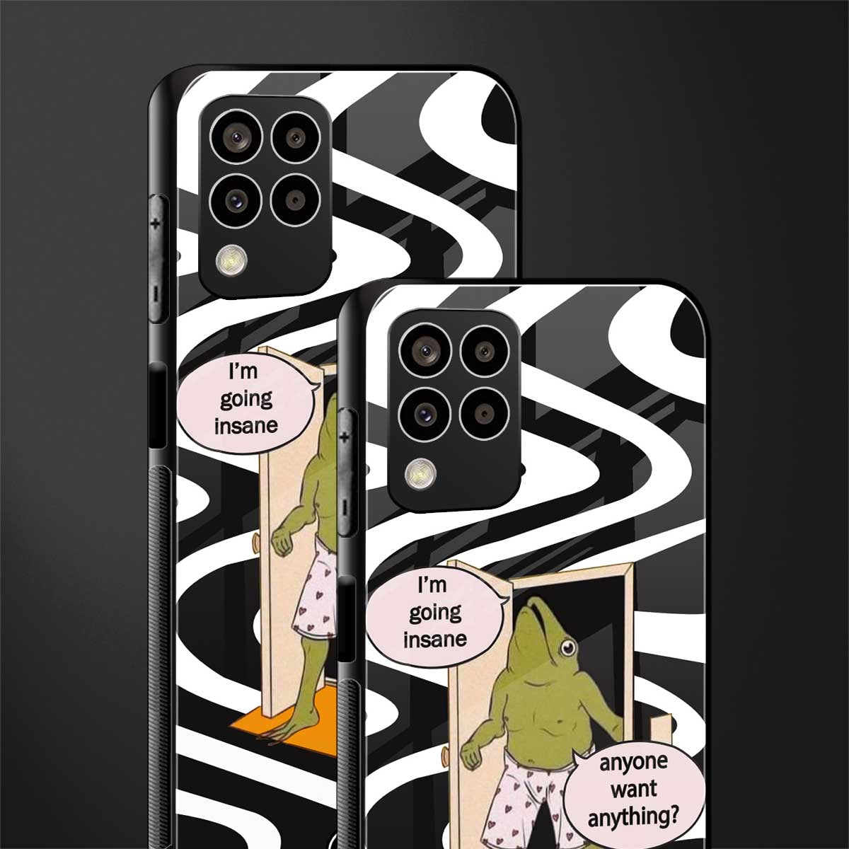 going insane back phone cover | glass case for samsung galaxy m33 5g
