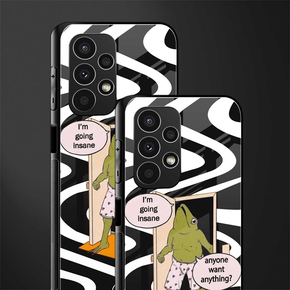 going insane back phone cover | glass case for samsung galaxy a13 4g