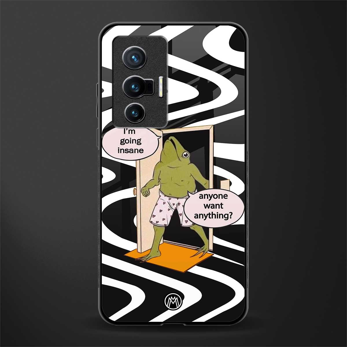 going insane glass case for vivo x70 image