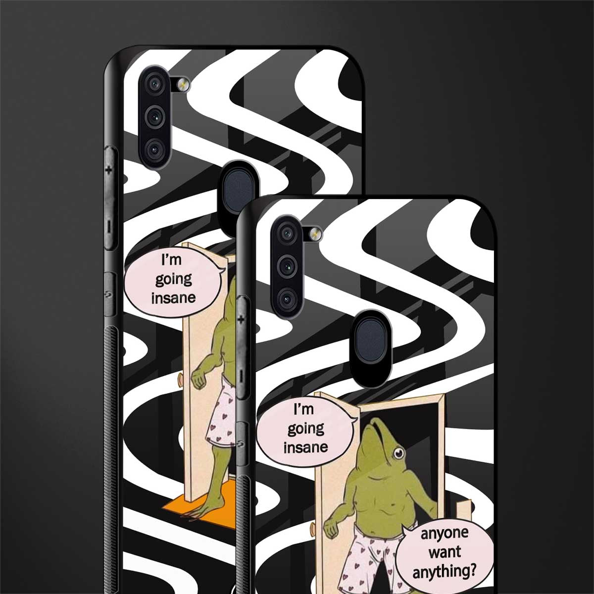 going insane glass case for samsung a11 image-2