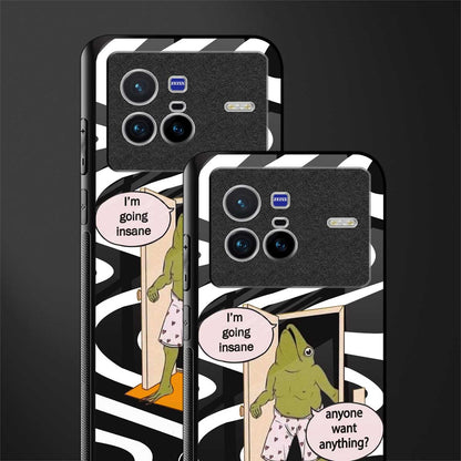 going insane glass case for vivo x80 image-2