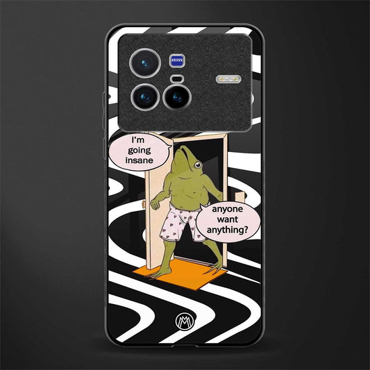 going insane glass case for vivo x80 image
