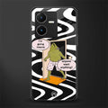 going insane back phone cover | glass case for vivo y22