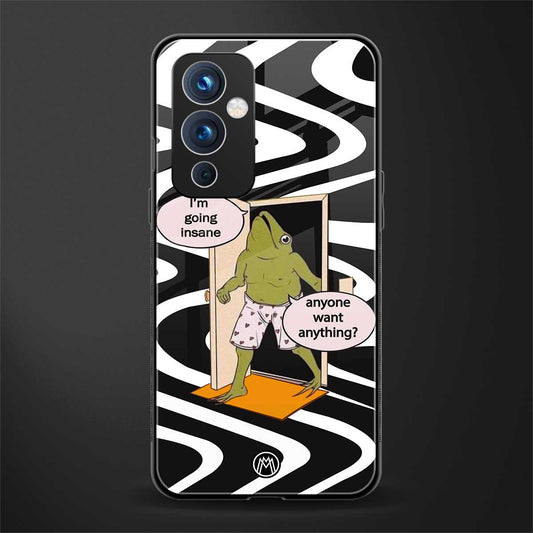 going insane back phone cover | glass case for oneplus 9
