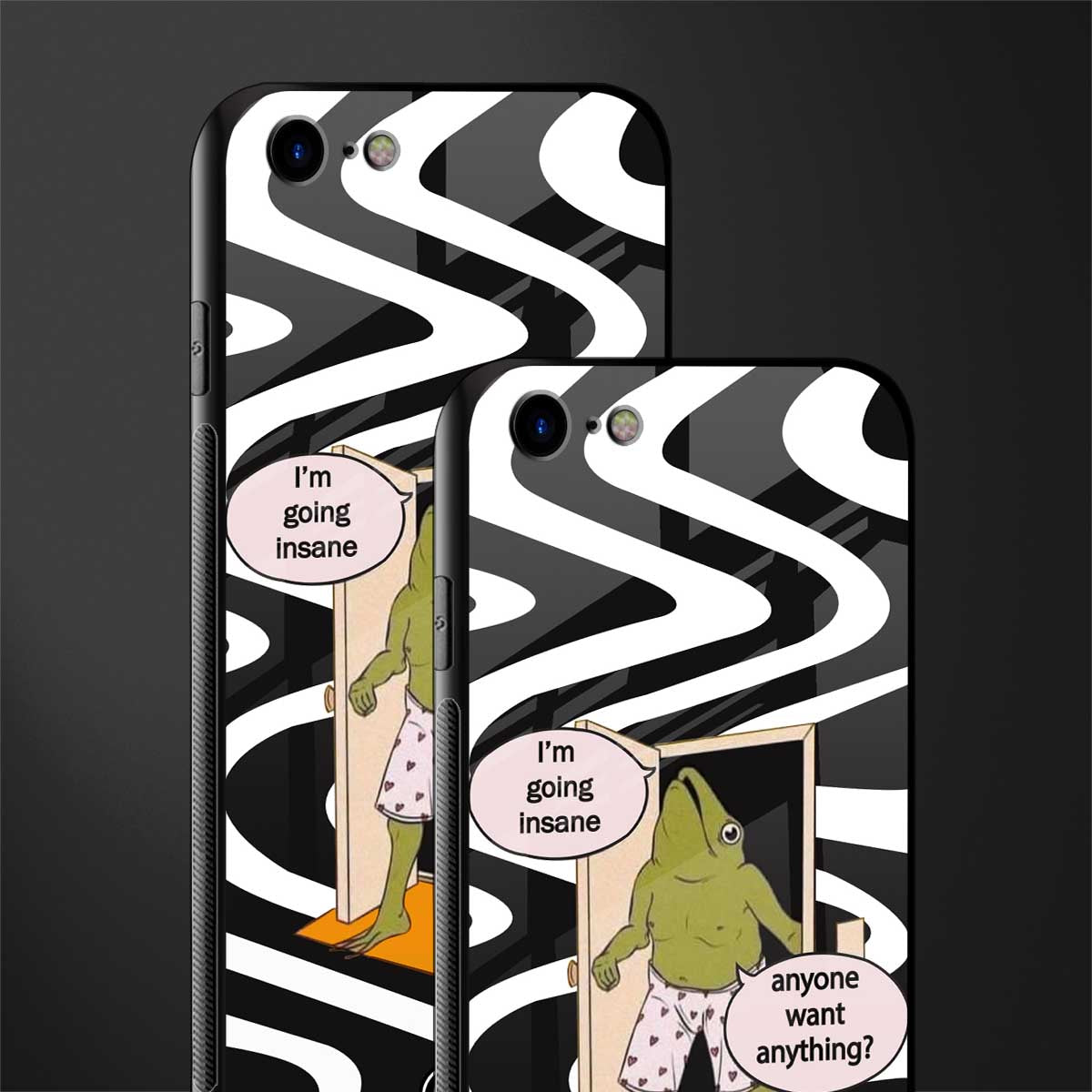 going insane glass case for iphone se 2020 image-2