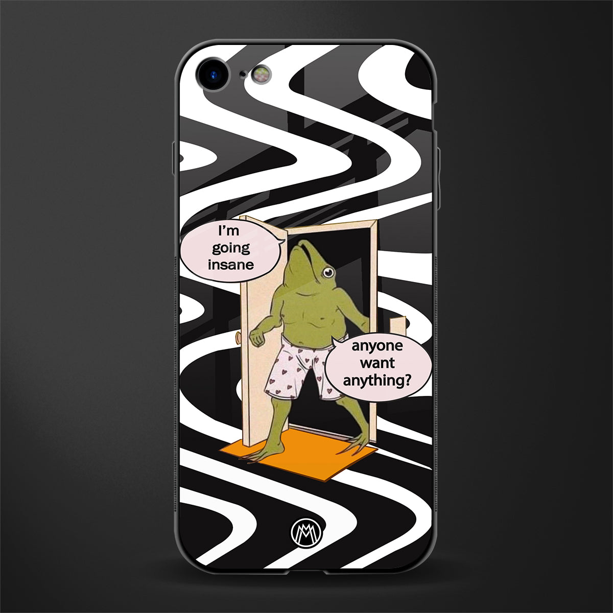 going insane glass case for iphone se 2020 image