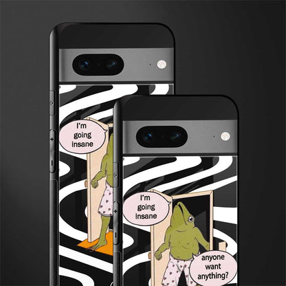 going insane back phone cover | glass case for google pixel 7