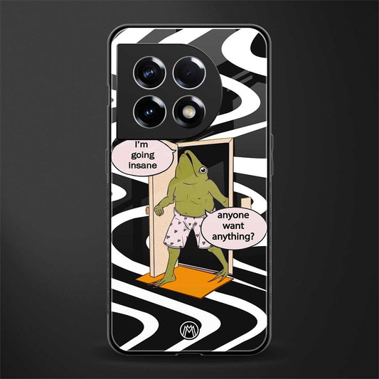 going insane back phone cover | glass case for oneplus 11