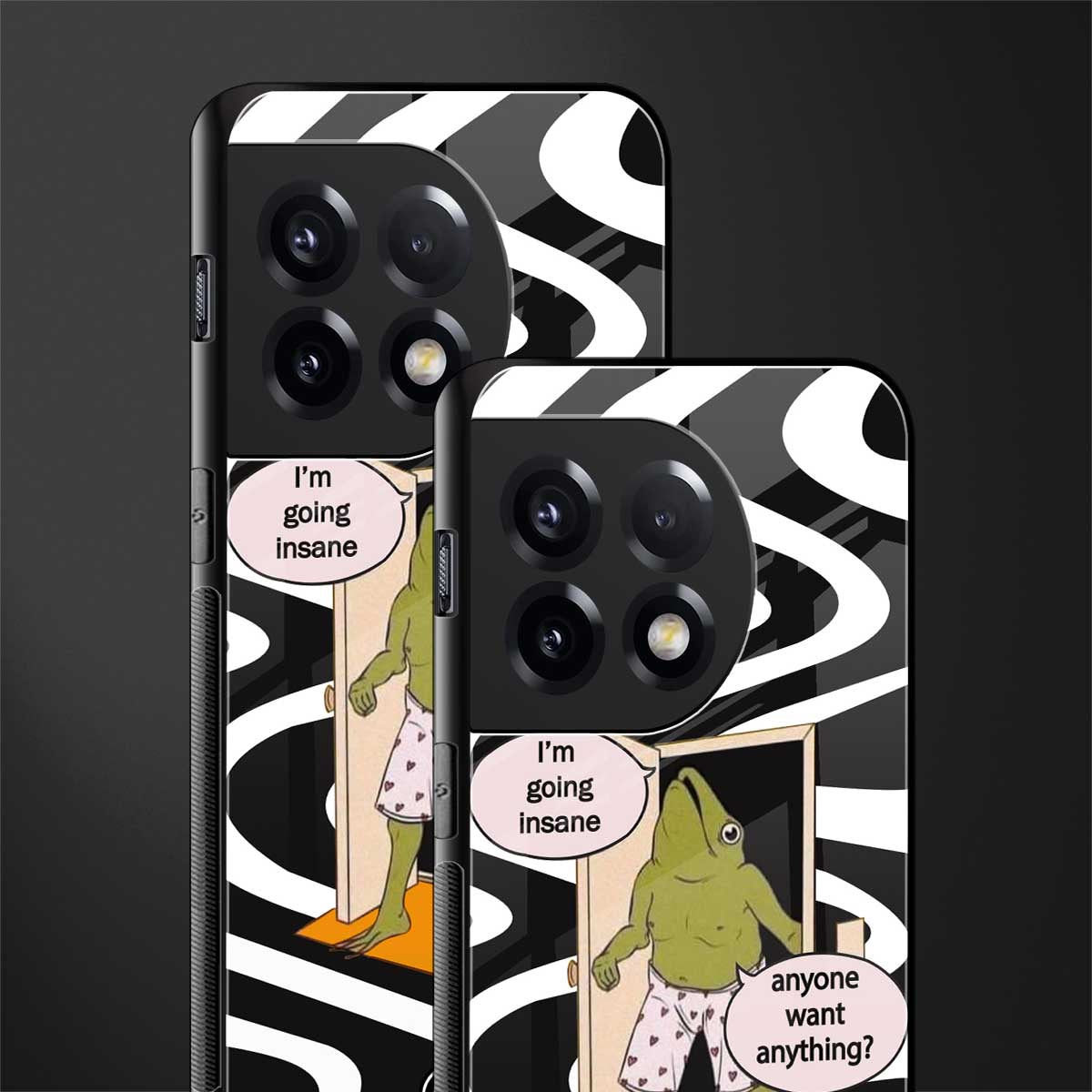 going insane back phone cover | glass case for oneplus 11r