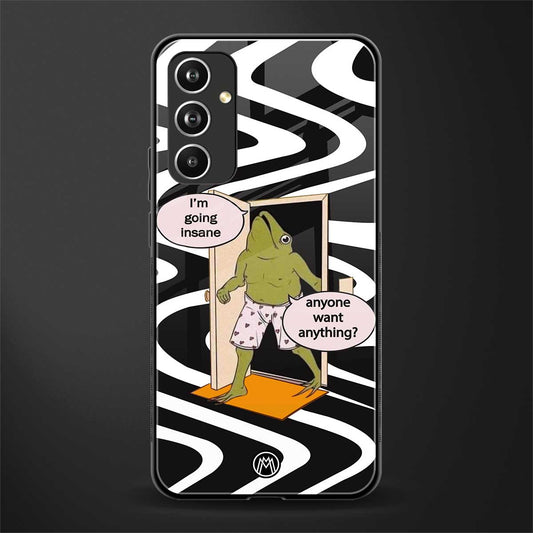 going insane back phone cover | glass case for samsung galaxy a54 5g