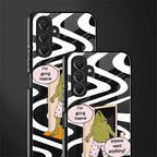 going insane back phone cover | glass case for samsun galaxy a24 4g