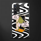 going insane back phone cover | glass case for oppo a74 4g