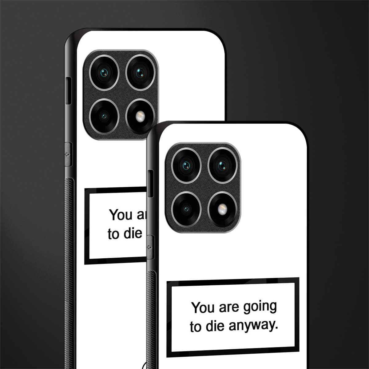 going to die white edition glass case for oneplus 10 pro 5g image-2