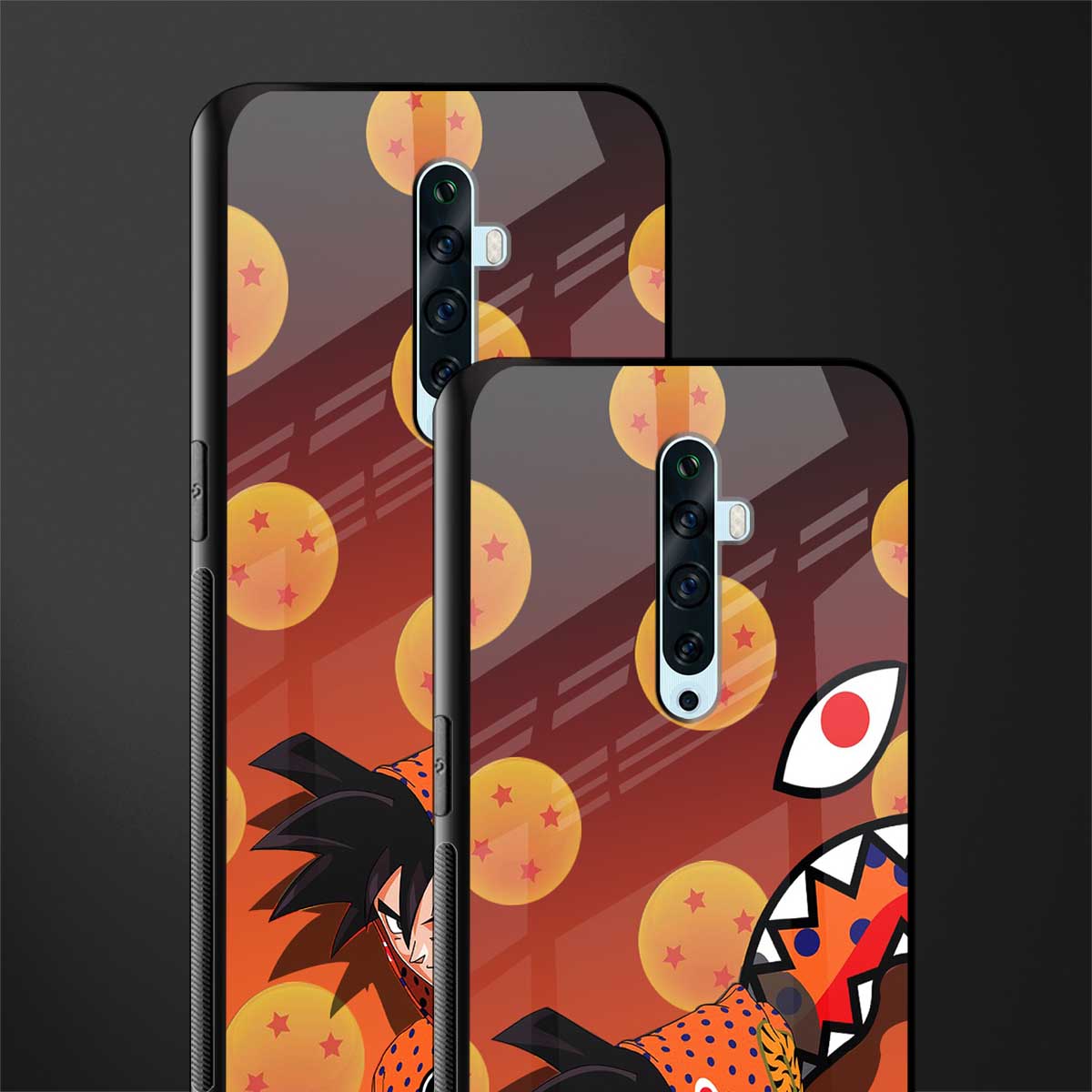 goku glass case for oppo reno 2f image-2