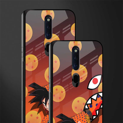 goku glass case for oppo f11 pro image-2