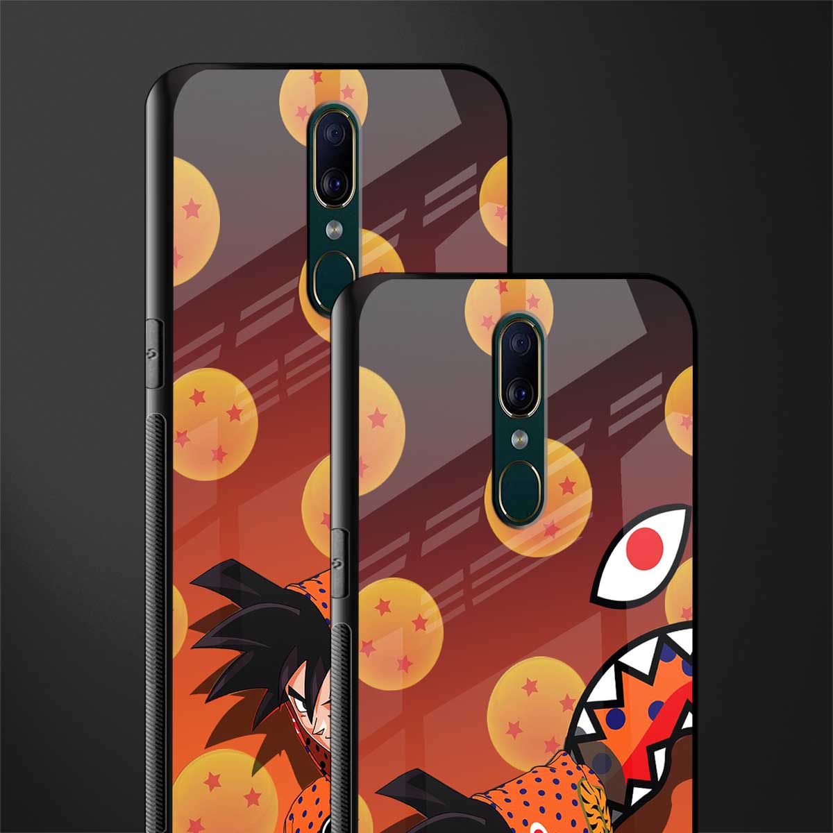 goku glass case for oppo f11 image-2