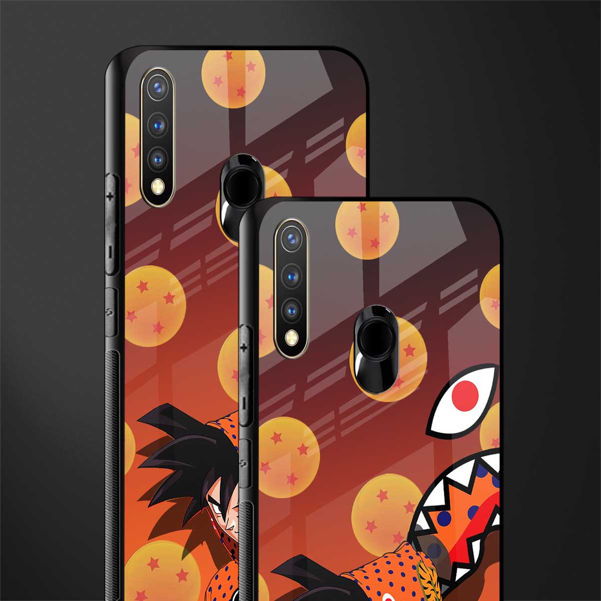 goku glass case for vivo y19 image-2