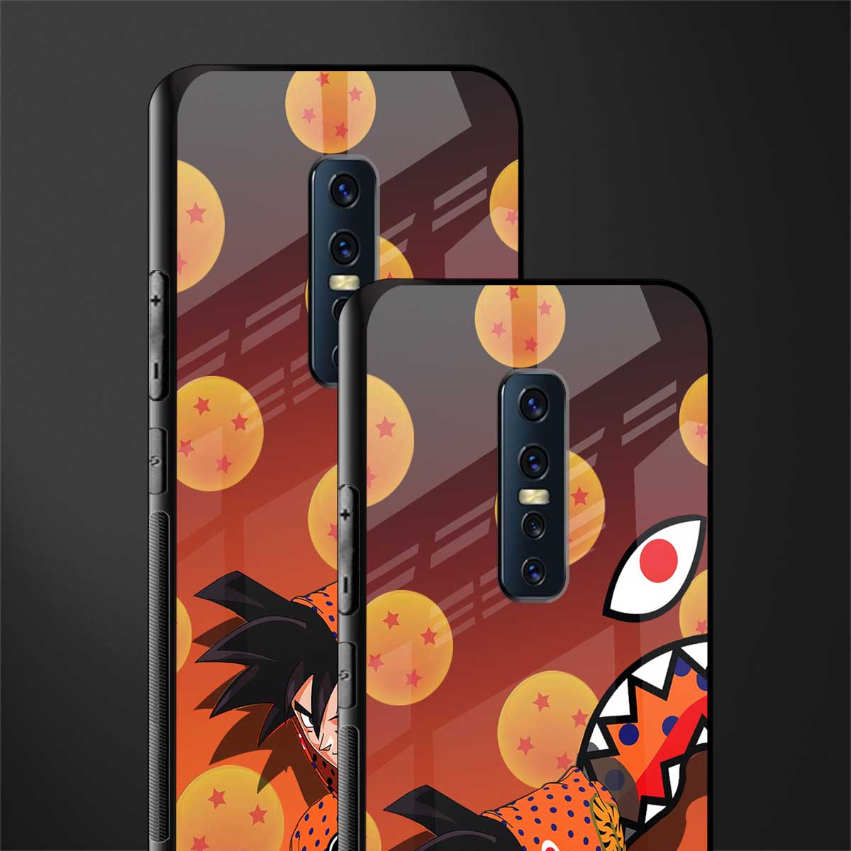 goku glass case for vivo v17 pro image-2