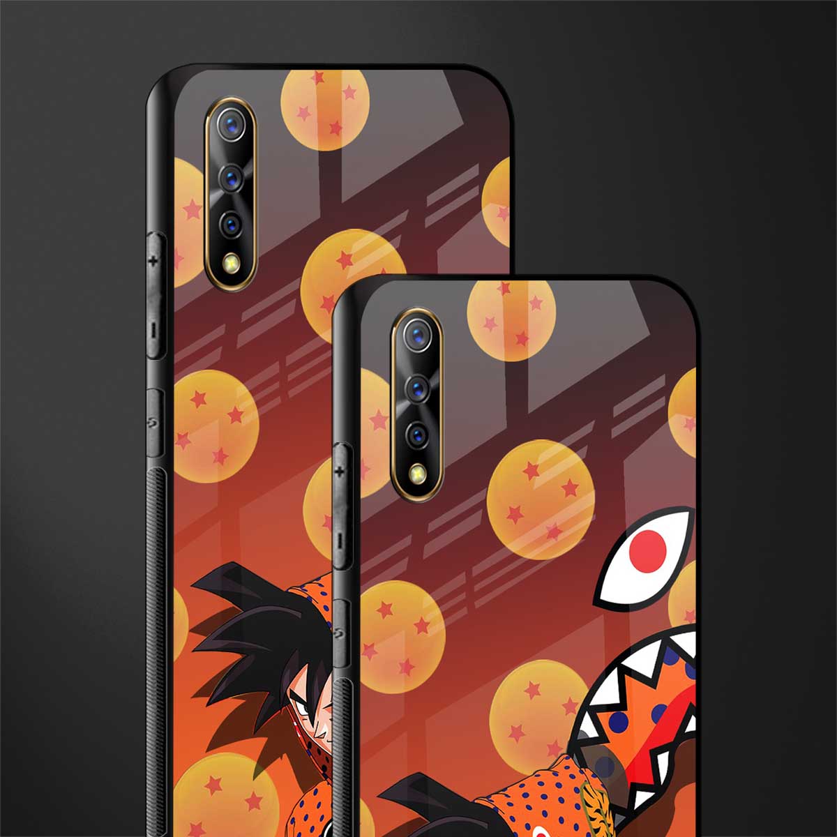 goku glass case for vivo z1x image-2