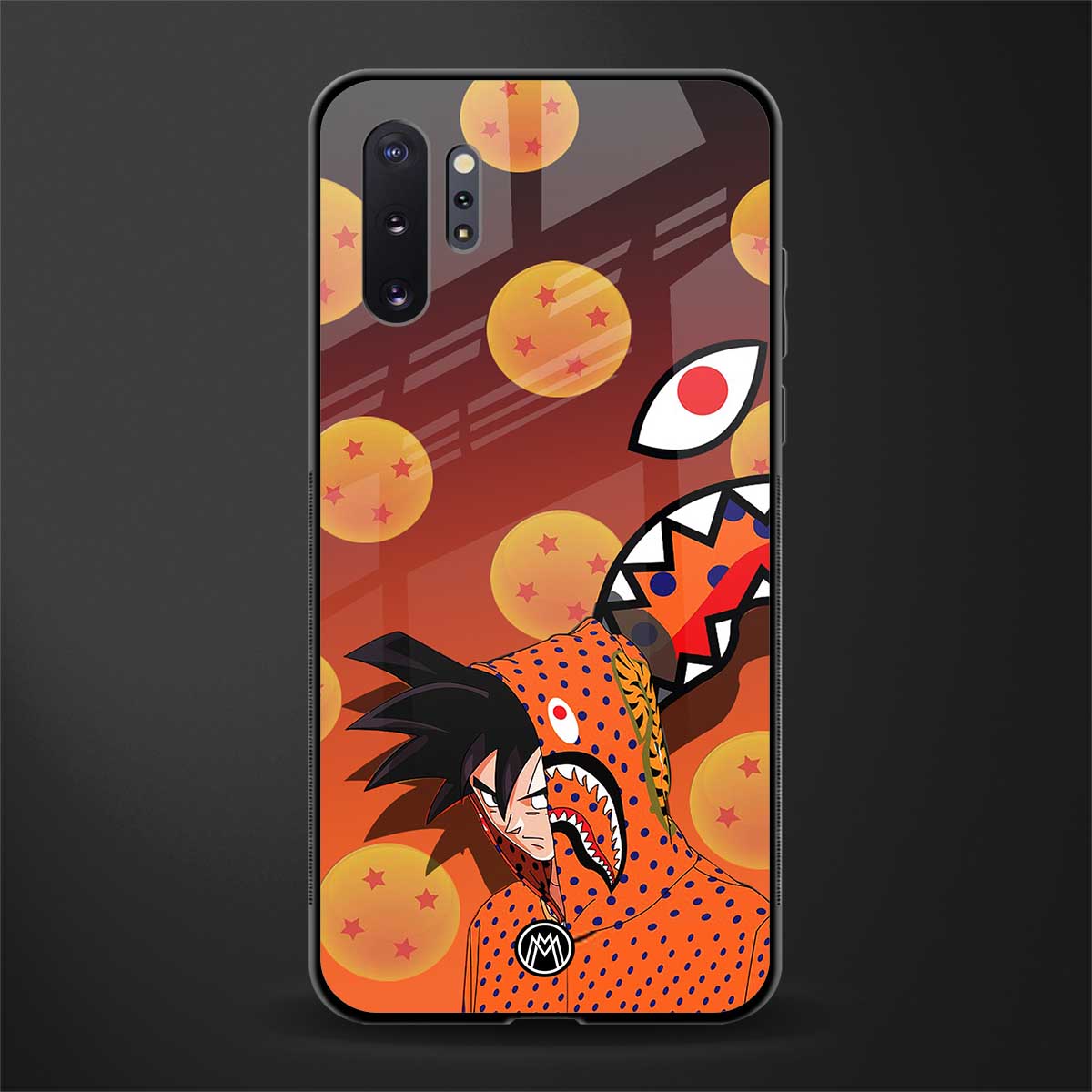 goku glass case for samsung galaxy note 10 plus image