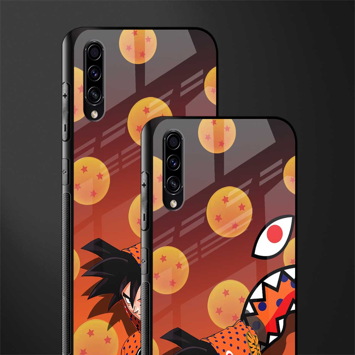 goku glass case for samsung galaxy a70 image-2