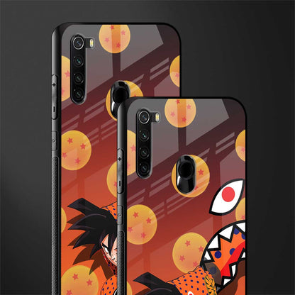 goku glass case for redmi note 8 image-2