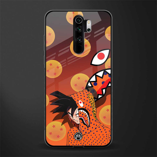 goku glass case for redmi note 8 pro image