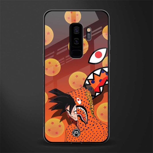 goku glass case for samsung galaxy s9 plus image