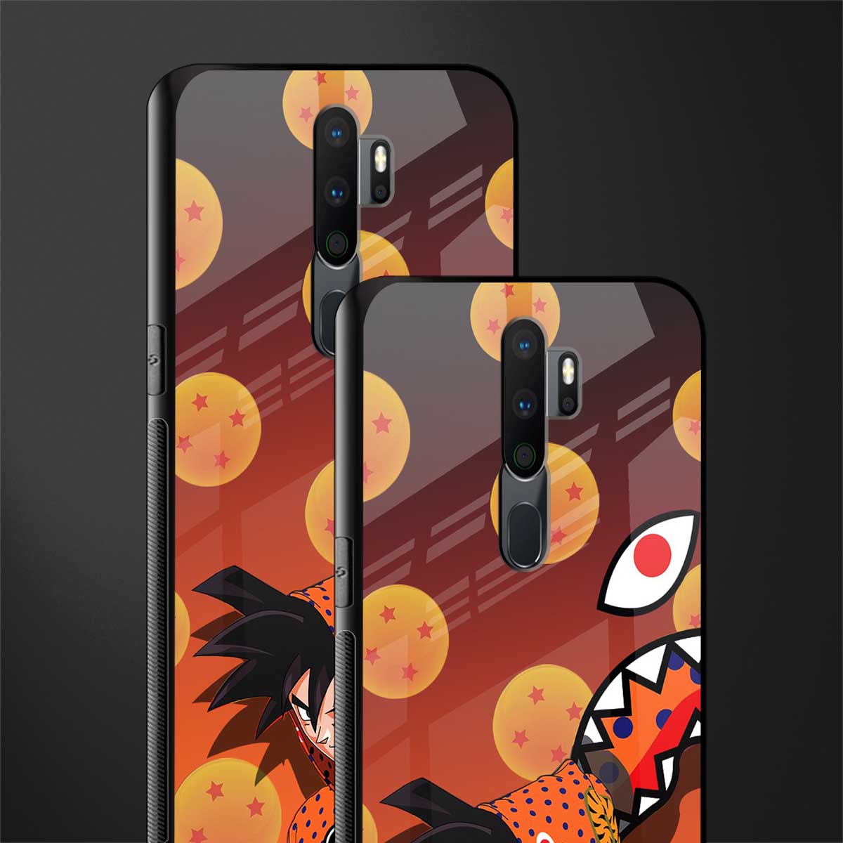 goku glass case for oppo a5 2020 image-2