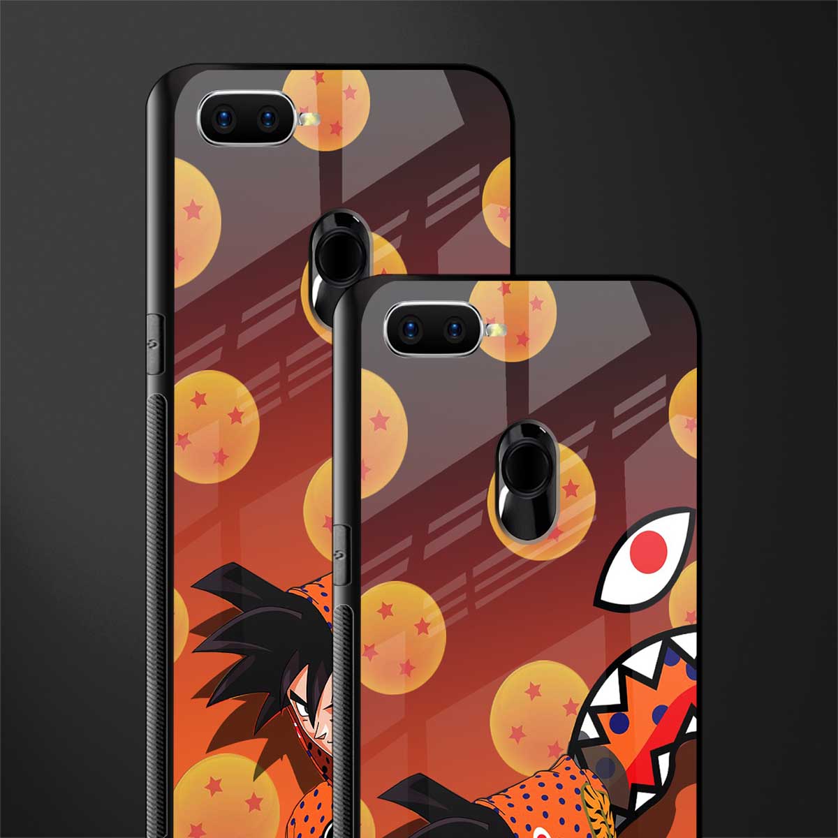 goku glass case for oppo a5s image-2