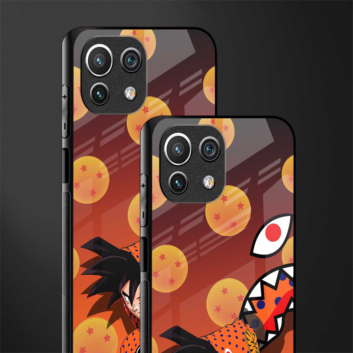 goku glass case for mi 11 lite image-2