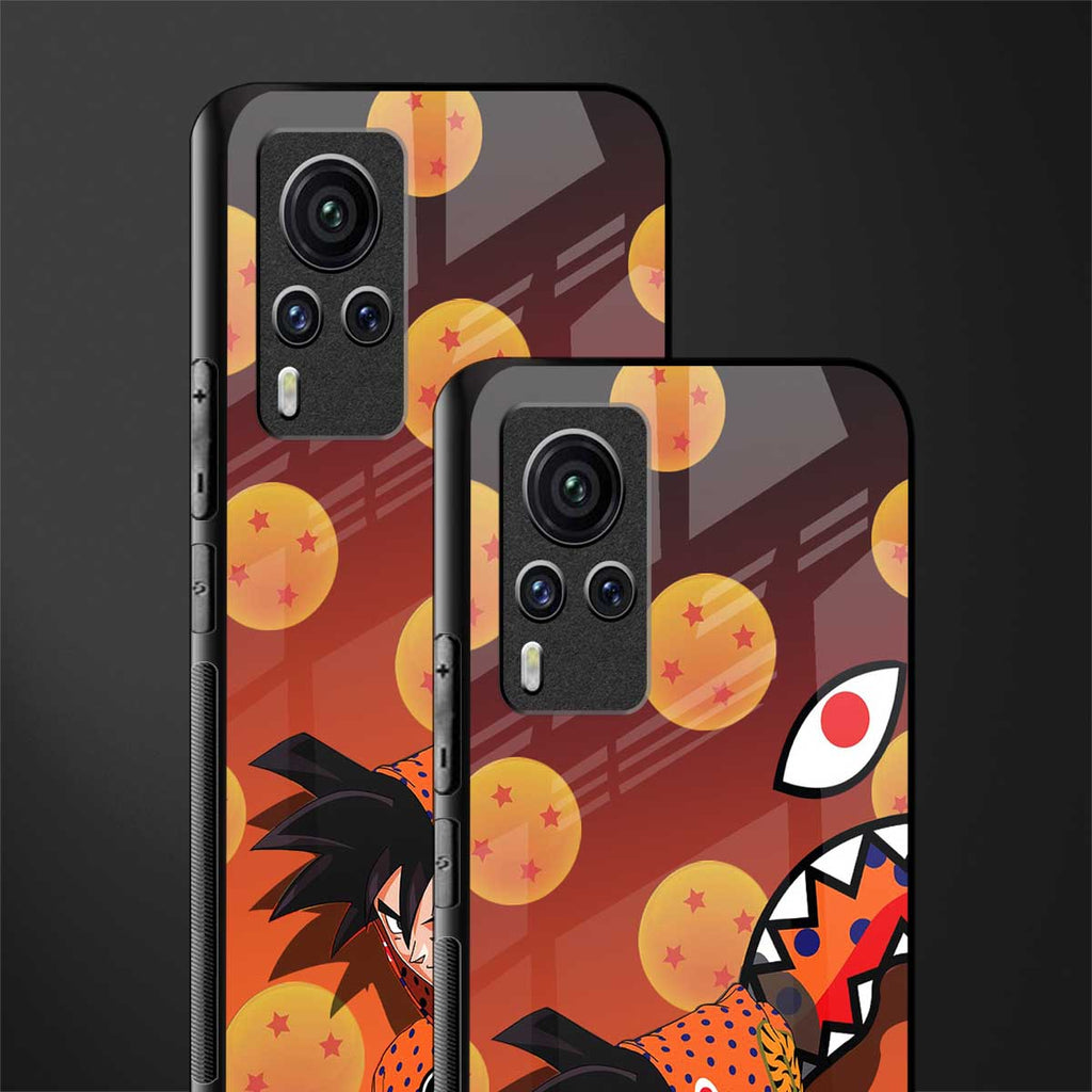 goku glass case for vivo x60 pro image-2